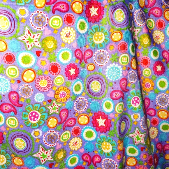 Shana Scrubs Short Sleeve Multi-Colored Scrub Top 812 - Picture 5 of 5